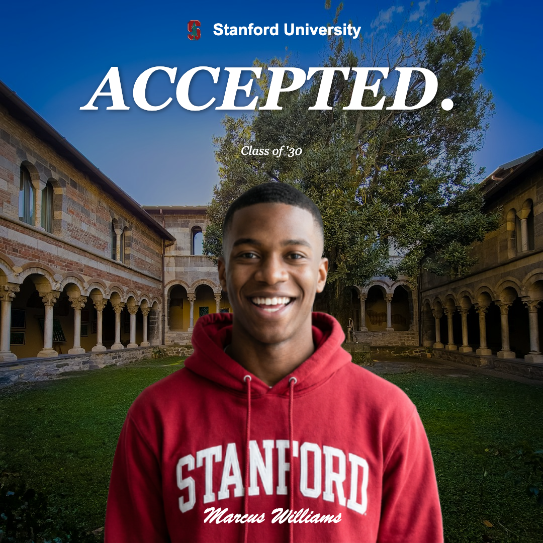 Accepted to Stanford