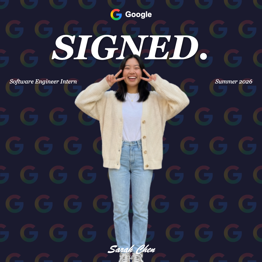 Signed with Google